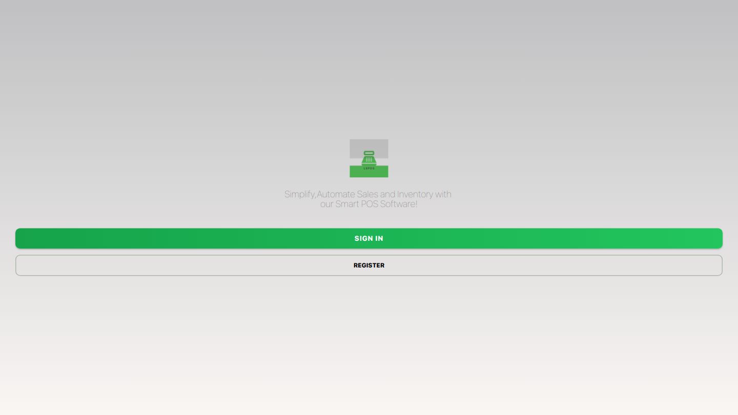 LSPOS Login Page